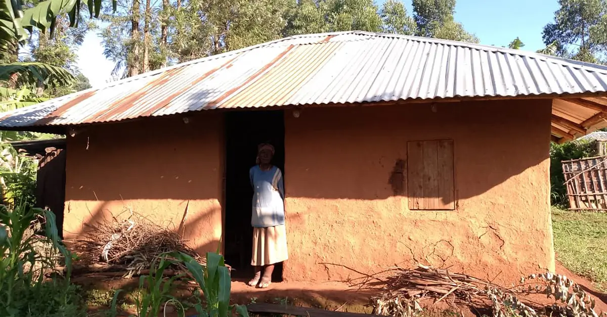 Kemunto at her house